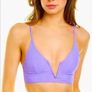 l*space Amethyst‎ Purple Siren Bikini Top Small NEW